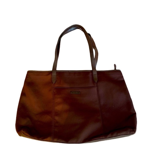 COACH TOTE BAG BROWN - Picture 1 of 7
